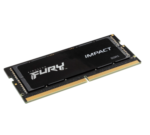 Оперативная память Kingston DDR5 16GB 5600MT/s CL40 SODIMM FURY Impact PnP (KF556S40IB-16)