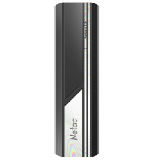 Ssd накопитель Netac ZX10 2TB USB 3.2 Gen 2 Type-C External SSD, R/W up to 1050/1050MB/s, with USB C to A cable and 10Gbps USB C to C cable 5Y wty (NT01ZX10-002T-32BK)