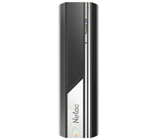 Ssd накопитель Netac ZX10 2TB USB 3.2 Gen 2 Type-C External SSD, R/W up to 1050/1050MB/s, with USB C to A cable and 10Gbps USB C to C cable 5Y wty (NT01ZX10-002T-32BK)