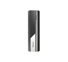 Ssd накопитель Netac ZX10 500GB USB 3.2 Gen 2 Type-C External SSD, R/W up to 1050/950MB/s, with USB C to A cable and 10Gbps USB C to C cable 5Y wty (NT01ZX10-500G-32BK)