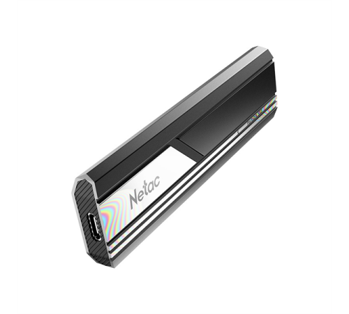 Ssd накопитель Netac ZX10 500GB USB 3.2 Gen 2 Type-C External SSD, R/W up to 1050/950MB/s, with USB C to A cable and 10Gbps USB C to C cable 5Y wty (NT01ZX10-500G-32BK) Ssd накопитель Netac ZX10 500GB USB 3.2 Gen 2 Type-C External SSD, R/W up to 1050/950MB/s, with USB C to A cable and 10Gbps USB C to C cable 5Y wty (NT01ZX10-500G-32BK)