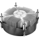 Кулер для процессора DEEPCOOL THETA 15 PWM 1700 LGA1700 низкопрофильный 52mm (64шт/кор, TDP 65W, PWM, Fan 100mm, на винтах) Color BOX (THETA 15 PWM 1700)