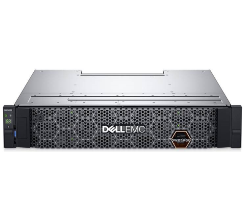 Система хранения данных Dell PowerVault ME5012 12LFF(3,5") 2U/ 8 port SAS Dual Controller/ 2xmini SAS cable 12G 2m/ noHDD/Bezel/Rails/2x580W/1YWARR (ME5012-SAS-01t)