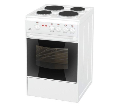 Плита Электрическая Flama AE 1406 W белый эмаль