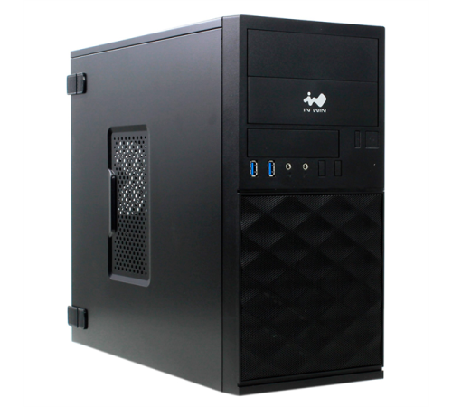 Корпус Mini Tower InWin EFS052 Black ______ U3*2+A(HD) + front fan holder + Screwless mATX (без блока питания) (6184502)