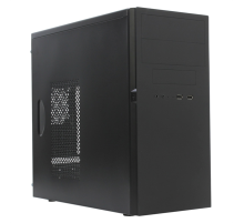 Корпус MiniTower Powerman ES725 Black PM-450ATX U3.0*2+A(HD) MicroATX (6184448)