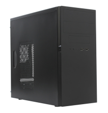 Корпус MiniTower Powerman ES725 Black PM-450ATX U3.0*2+A(HD) MicroATX (6184448)