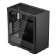 Корпус Deepcool CH510 без БП, боковое окно (закаленное стекло), 1x120мм вентилятор сзади, черный, ATX (CH510)