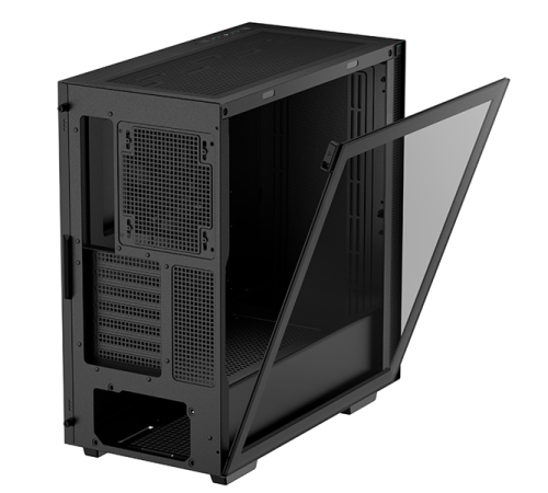 Корпус Deepcool CH510 без БП, боковое окно (закаленное стекло), 1x120мм вентилятор сзади, черный, ATX (CH510)