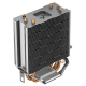 Кулер для процессора DEEPCOOL AG300 LED LGA1700/1200/115X/AM5/AM4 (36шт/кор, TDP 150Вт, PWM, Multi-Color LED Lighting, Fan 92mm, 3 тепл. Трубки прямого контакта) RET (AG300 LED)