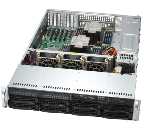 Серверная платформа Supermicro SuperServer 2U 6621P-TRT noCPU(2)Scalable 4th Gen (SYS-621P-TRT)