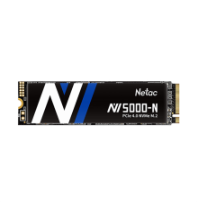 Ssd накопитель Netac SSD NV5000-N 2TB PCIe 4 x4 M.2 2280 NVMe 3D NAND, R/W up to 4800/4400MB/s, TBW 1280TB, without heat sink (NT01NV5000N-2T0-E4X)
