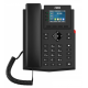 Телефон Fanvil IP , 2xEthernet 10/100/1000, LCD 320x240, цветной дисплей 2,4, 4 аккаунта SIP, G722, Opus, Ipv-6, порт для гарнитуры, книга на 1000 записей, 6-ти сторонняя аудиконф., POE, бп (X303G)
