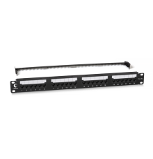 Патч-панель 19" (1u), 24 порта rj-45, категория 5e, dual idc, с орган. Cabeus PL2-24-Cat.5e-Dual IDC Патч-панель 19" (1U), 24 порта RJ-45, категория 5e, Dual IDC, с задним кабельным организатором, new (PL2-24-Cat.5e-Dual)