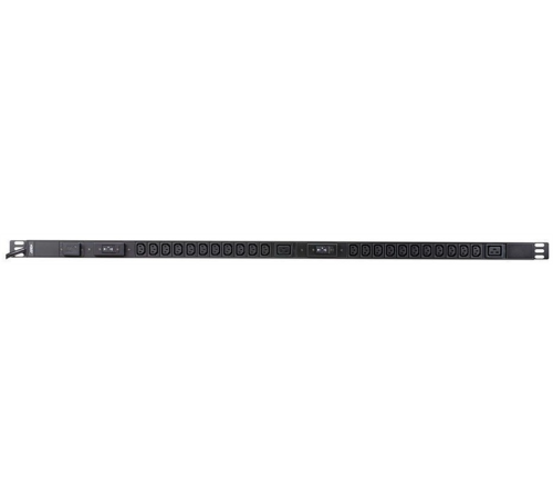 Панель распределения питания ATEN 32A 24-outlets (22xC13+2xC19) 0U Basic PDU with Surge Protection (PE0324SG-AT)