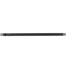 Панель распределения питания ATEN 16A 24-outlets (22xC13+2xC19) 0U Basic PDU with Surge Protection (PE0224SG-AT-G)