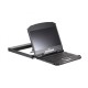 KVM-консоль ATEN CL3800NW-ATA-RG для рэкового шкафа 19", выдвижная, Dual Rail, экран 18.5", Full HD, кабель 1.8 ATEN CL3800NW