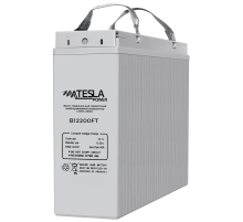 Фронт-терминальный герметичный необслуживаемый аккумулятор Tesla Power 12VDC 200Ач