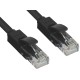 Greenconnect Патч-корд прямой 20.0m, UTP кат.5e, черный, позолоченные контакты, 24 AWG, литой, GCR-LNC06-20.0m, ethernet high speed 1 Гбит/с, RJ45, T568B Greenconnect RJ45(m) - RJ45(m) Cat. 5e U/UTP PVC 20м чёрный (GCR-LNC06-20.0m)