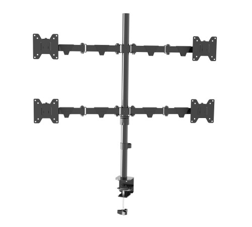 Wize [WDM4-26] Настольное крепление для четырех мониторов 14"-26", VESA 75x75, 100x100, макс. нагрузка 10 кг