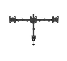 Wize [WDM3-26] Настольное крепление для трех мониторов 14"-26", VESA 75x75, 100x100, макс. нагрузка 10 кг,
