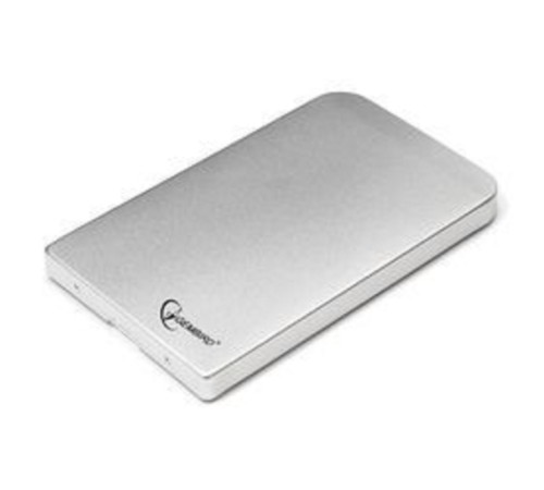 Gembird EE2-U2S-41-S Внешний корпус 2.5" Gembird EE2-U2S-41, серебро, USB 2.0, SATA, металл