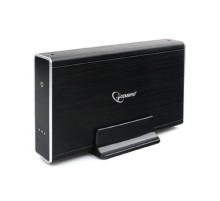 Gembird EE3-U3S-80 Внешний корпус 3.5" чёрный, USB 3.0, SATA, HDD/SSD, до 2 Тб, алюминий