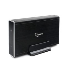 Gembird EE3-U3S-80 Внешний корпус 3.5" чёрный, USB 3.0, SATA, HDD/SSD, до 2 Тб, алюминий