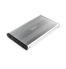 Gembird EE2-U3S-5-S Внешний корпус 2.5" серебро, USB 3.0, SATA, до 2 Тб, металл