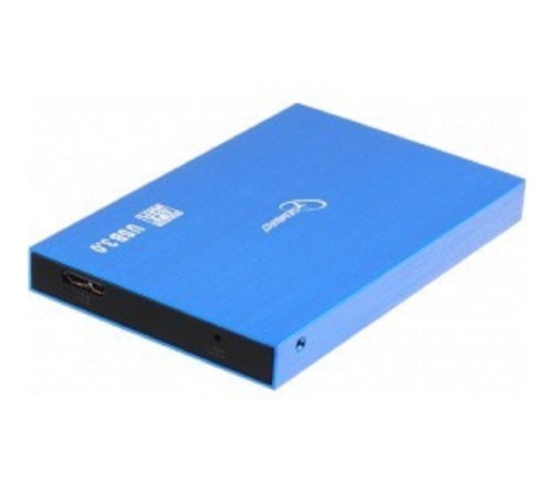Gembird EE2-U3S-56 Внешний корпус 2.5" синий металлик, USB 3.0, SATA, алюминий Gembird EE2-U3S-56 Внешний корпус 2.5" синий металлик, USB 3.0, SATA, алюминий