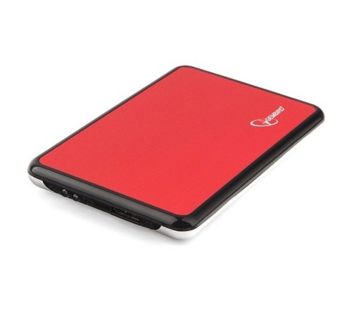 Gembird EE2-U3S-61 Внешний корпус 2.5" красный металлик, USB 3.0, SATA, нержавеющая сталь Gembird EE2-U3S-61 Внешний корпус 2.5" красный металлик, USB 3.0, SATA, нержавеющая сталь