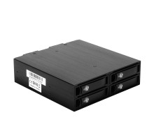 Exegate EX264647RUS Корзина для HDD Exegate HS425-01 (универсальная, на 4*2,5" SATA/SAS HDD, занимает 1*5,25" отсек)