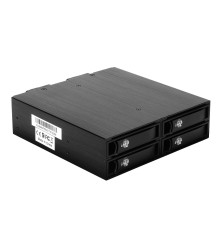 Exegate EX264647RUS Корзина для HDD Exegate HS425-01 (универсальная, на 4*2,5" SATA/SAS HDD, занимает 1*5,25" отсек)