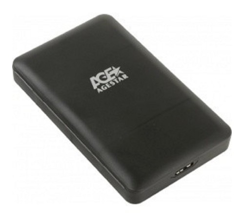 AgeStar 3UBCP3 (BLACK) USB 3.0 Внешний корпус 2.5" SATAIII HDD/SSD USB 3.0, пластик, черный, безвинтовая конструкция AgeStar 3UBCP3 (BLACK) USB 3.0 Внешний корпус 2.5" SATAIII HDD/SSD USB 3.0, пластик, черный, безвинтовая конструкция