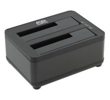 AgeStar 3UBT8 black Док-станция для HDD AgeStar 3UBT8 SATA III пластик/алюминий черный 2.5"/3.5"