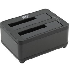 AgeStar 3UBT8 black Док-станция для HDD AgeStar 3UBT8 SATA III пластик/алюминий черный 2.5"/3.5"