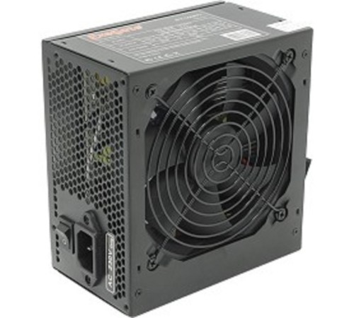 Exegate EX221641RUS Блок питания 500W ATX-500PPX RTL, black, active PFC, 12cm, 20+4pin/4pin/PCI-E/4*IDE/5*SATA
