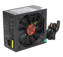 Exegate EX259613RUS Блок питания 850W Exegate 850PPX RTL, ATX, black, APFC, 14cm, 24p+2*(4+4)p, PCI-E,4*IDE,5*SATA,FDD