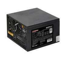 Exegate EX282044RUS Блок питания 600W Exegate 600PPH-LT,  80+, RTL, ATX, black, APFC, 12cm, 24p, (4+4)p, 5*SATA, 3*IDE