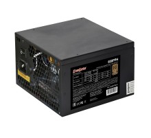 Exegate EX280578RUS Блок питания 600W Exegate 600PPH, 80+Bronze, RTL, ATX, black, APFC, 12cm, 24p, (4+4)p, 5*SATA, 3*IDE