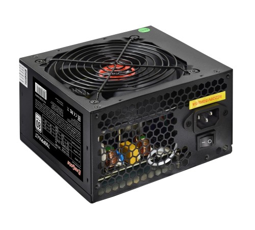 Exegate EX282048RUS Блок питания 700W Exegate 700PPH-LT, 80+, RTL, ATX, black, APFC, 12cm, 24p, (4+4)p, 5*SATA, 3*IDE