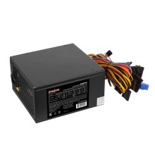 Exegate EX282073RUS Блок питания 550W 550PPX RTL, ATX, black, APFC, 14cm, 24p+(4+4)p PCI-E,4*IDE,5*SATA, FDD
