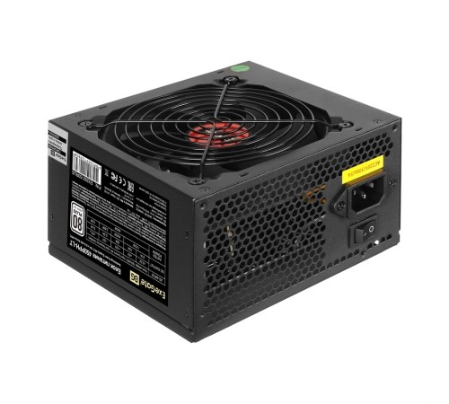 Exegate EX292150RUS Блок питания 450W ExeGate 80 PLUS® 450PPH-LT (ATX, APFC, КПД 82% (80 PLUS), 12cm fan, 24pin, (4+4)pin, PCIe, 5xSATA, 3xIDE, RTL, black)