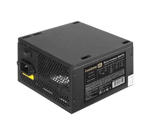 Exegate EX292162RUS Блок питания 850W ExeGate 850PPE (ATX, APFC, КПД 80% (80 PLUS), 12cm fan, 24pin, (4+4)pin, PCIe, 5xSATA, 3xIDE, FDD, black)