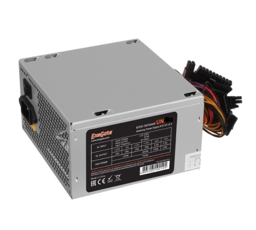 Exegate EX292178RUS Блок питания 750W ExeGate UN750 (ATX, 12cm fan, 24pin, 4pin, PCIe, 3xSATA, 2xIDE, FDD) Exegate EX292178RUS Блок питания 750W ExeGate UN750 (ATX, 12cm fan, 24pin, 4pin, PCIe, 3xSATA, 2xIDE, FDD)