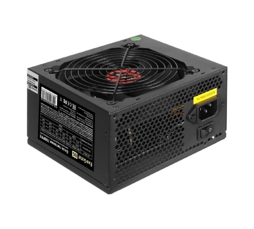 Exegate EX260645RUS-PC Блок питания 700W ExeGate 700PPE (ATX, APFC, PC, КПД 80% (80 PLUS), 12cm fan, 24pin, 2x(4+4)pin, PCIe, 6xSATA, 3xIDE, black, кабель 220V в комплекте)
