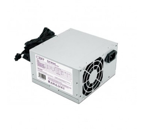 Блок питания CBR ATX 400W, 8cm fan, 20+4pin/1*4pin/1*IDE/2*SATA, кабель питания 1.2м [PSU-ATX400-08EC]