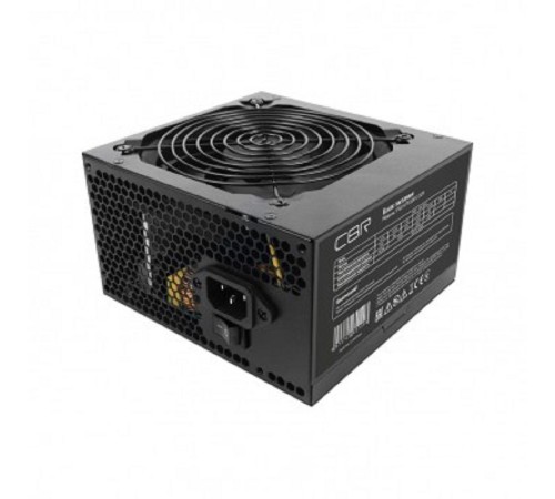 Блок Питания CBR ATX 500W 80+ Bronze, APFC, 0.6mm, 20+4pin, 1*8-pin(4+4P), 2*6+2pin, 4*SATA, 4*IDE, 12cm fan, 1.5м кабель питания, черный [PSU-ATX500-12GM]