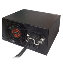 Exegate EX221640RUS-S Блок питания 450PPX RTL, ATX, SC, black, APFC, 14cm, 24p+(4+4)p, PCI-E, 4*IDE, 5*SATA, FDD + кабель 220V с защитой от выдергивания