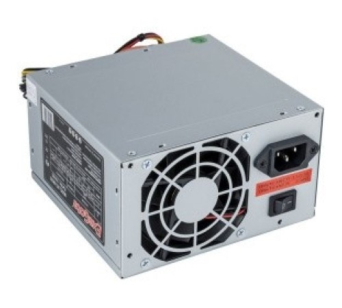 Exegate EX219185RUS-S Блок питания 500W Exegate AB500, ATX, SC, 8cm fan, 24p+4p, 3*SATA, 2*IDE, FDD + кабель 220V с защитой от выдергивания